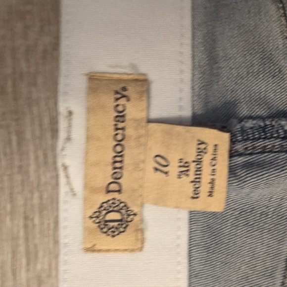 Democracy Ab Technology Jeans Size 10 - Picture 2 of 7